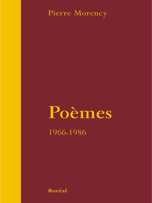 cover image of Poèmes